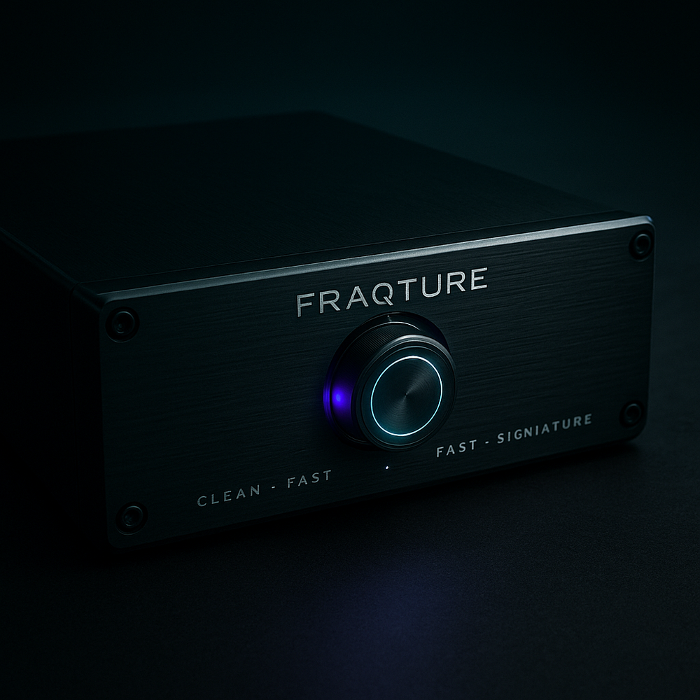 FRAQTURE hero mockup